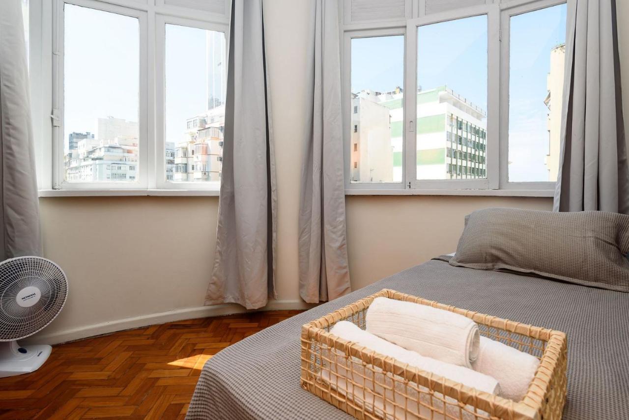 2 Quartos Em Copacabana C/ Vista-Mar | Pj 135/808 Rio de Janeiro Ngoại thất bức ảnh