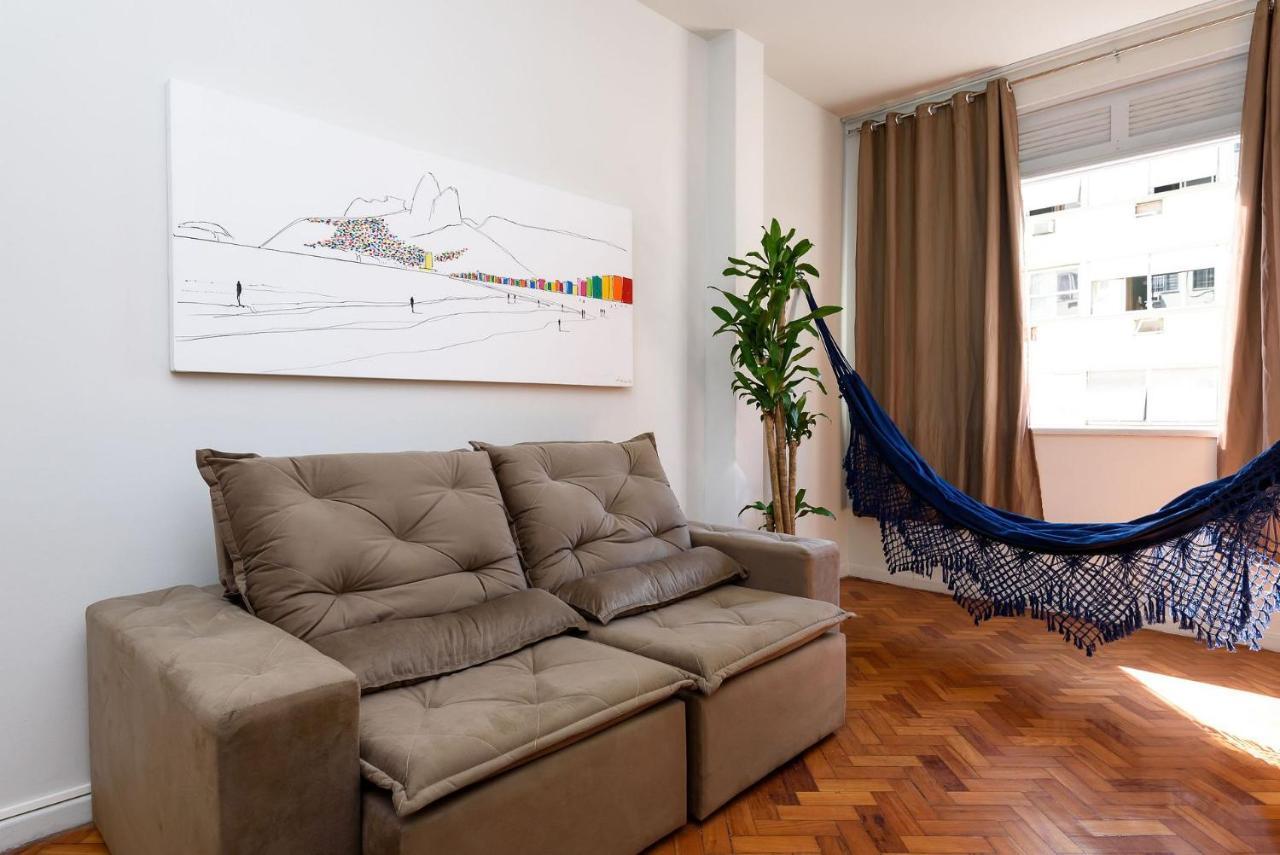 2 Quartos Em Copacabana C/ Vista-Mar | Pj 135/808 Rio de Janeiro Ngoại thất bức ảnh